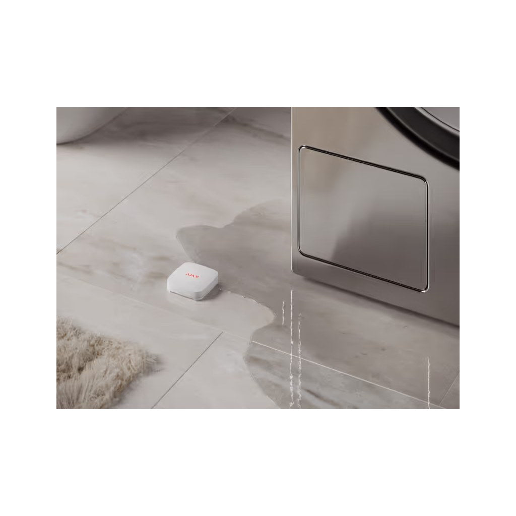 Sensor AJAX LeaksProtect bajo lavadora