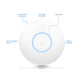 Ubiquiti UniFi U6 Lite — Access Point WiFi 6 interior doble banda PoE