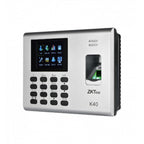 Terminal asistencia ZKTeco K40 Pro perfil con conexion ethernet
