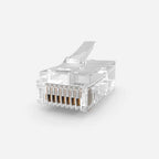 Conector RJ45 Cat6 con contactos dorados