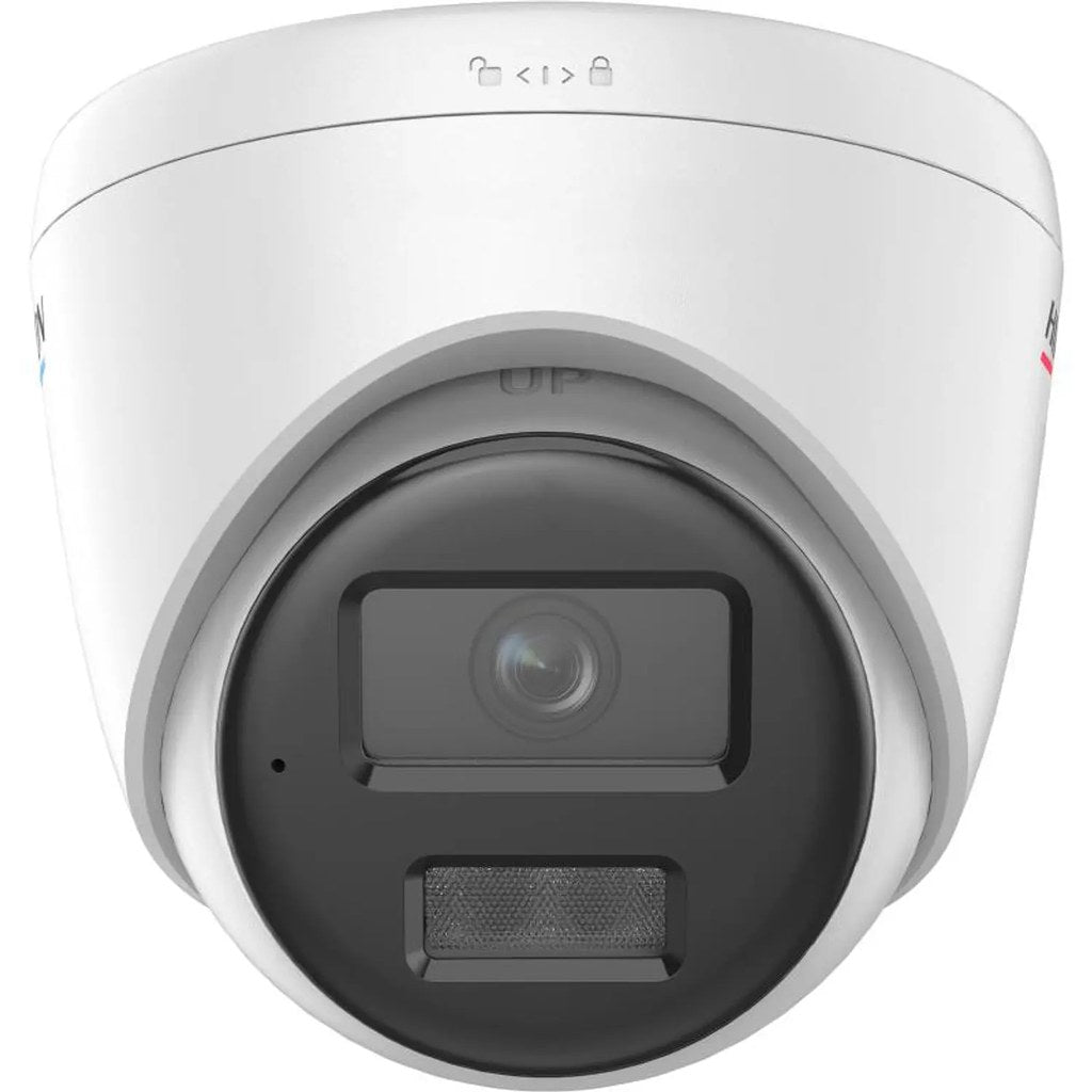 Hikvision DS-2CD1347G2H-LIU 2.8mm — Cámara IP domo turret 4MP ColorVu Smart Hybrid Light