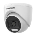 Hikvision DS-2CE76K0T-LPFS — cámara análoga domo Turbo HD 5MP 2.8mm con audio y luz híbrida