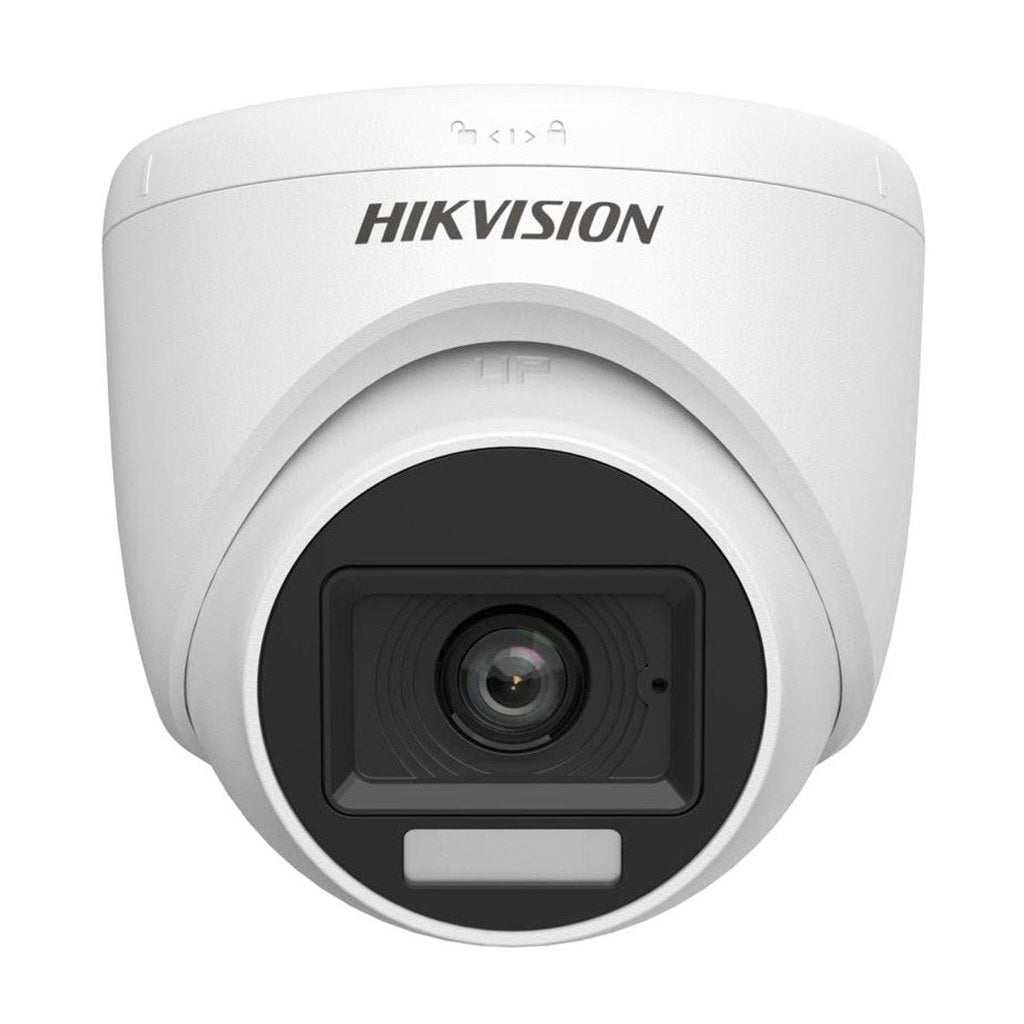 Hikvision DS-2CE76K0T-LPFS — cámara análoga domo Turbo HD 5MP 2.8mm con audio y luz híbrida