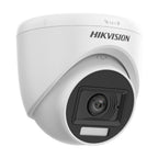 Hikvision DS-2CE76K0T-LPFS — cámara análoga domo Turbo HD 5MP 2.8mm con audio y luz híbrida