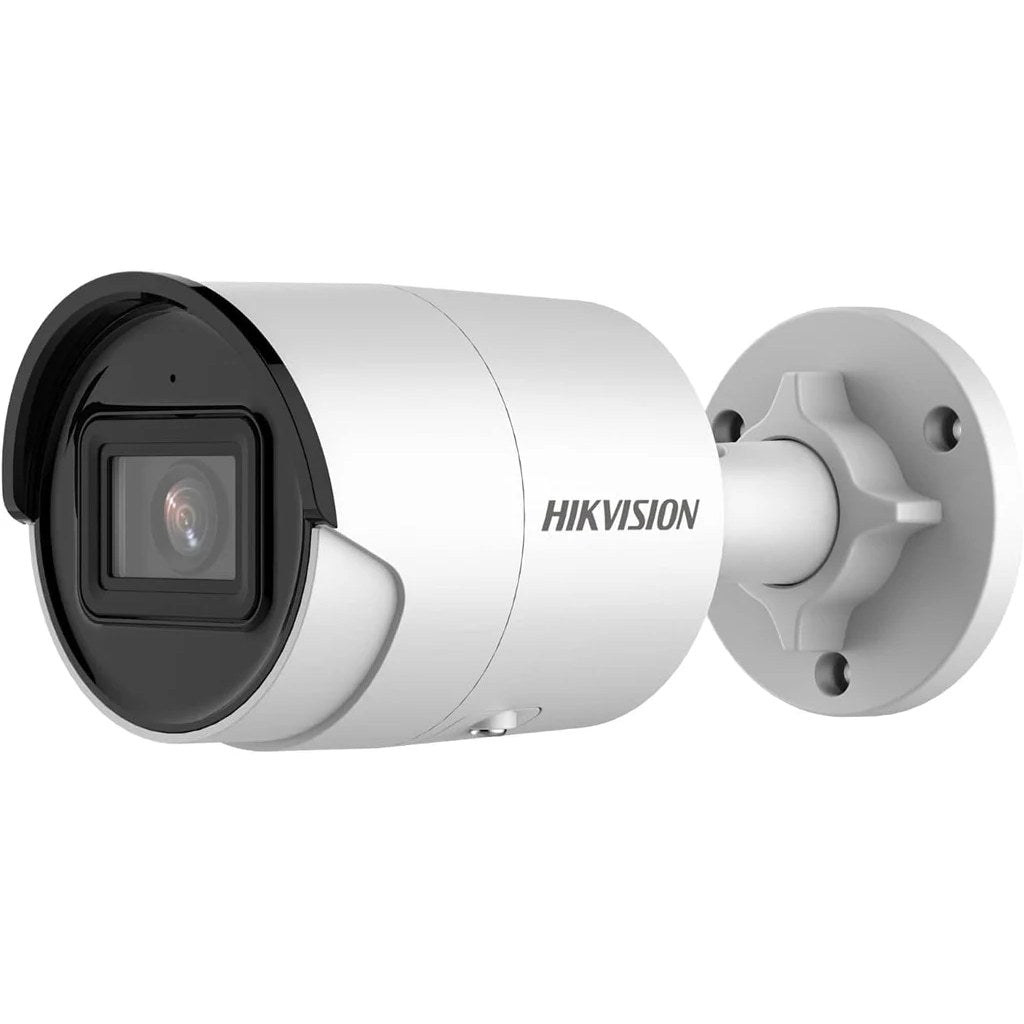 Camara IP bala Hikvision DS-2CD2043G2-I vista frontal angulada