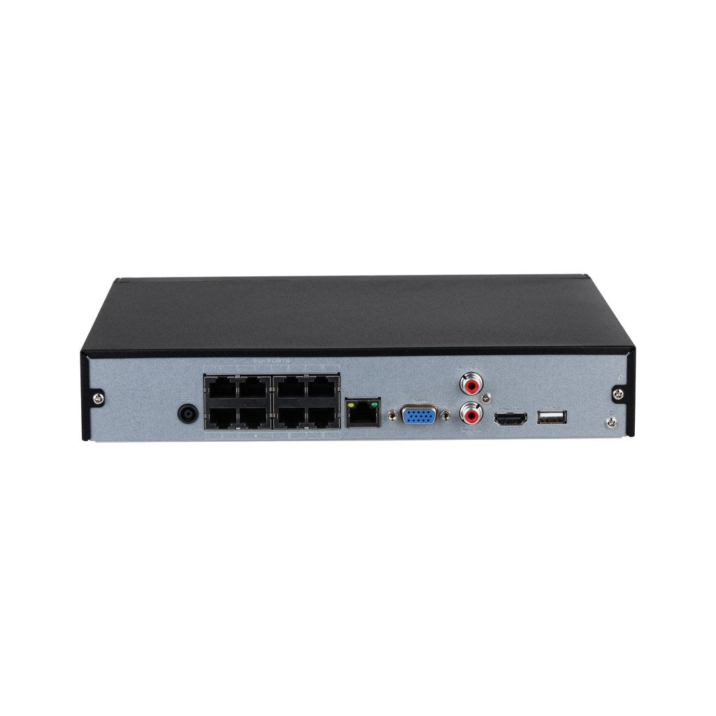 NVR Dahua NVR4108HS interior con HDD