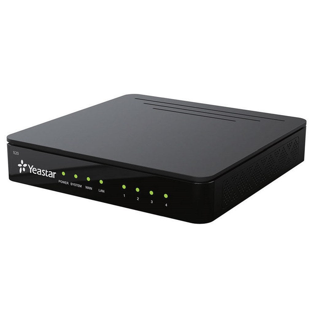 Centralita IP Yeastar S20 vista frontal