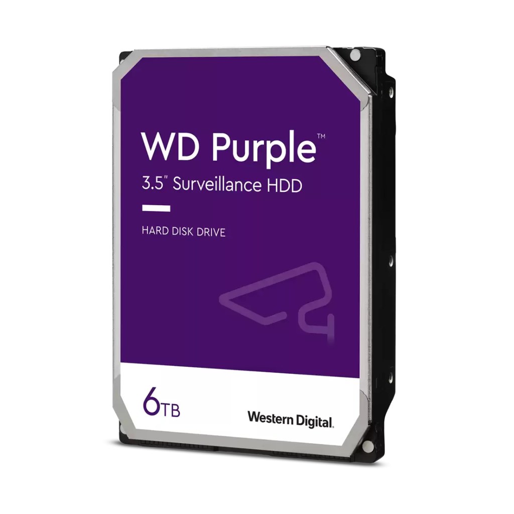 WD Purple 6TB WD63PURZ — Disco duro de vigilancia 3.5" SATA 256MB