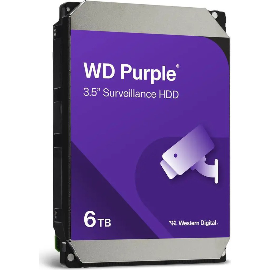 WD Purple 6TB WD63PURZ — Disco duro de vigilancia 3.5" SATA 256MB