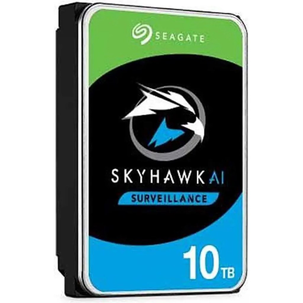 Seagate SkyHawk AI ST10000VE0004 — disco duro vigilancia 10TB 3.5" SATA 24/7
