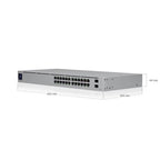Switch Ubiquiti USW-24-PoE perfil
