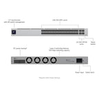 Switch agregacion Ubiquiti USW-Pro-Aggregation 24 SFP+ frontal
