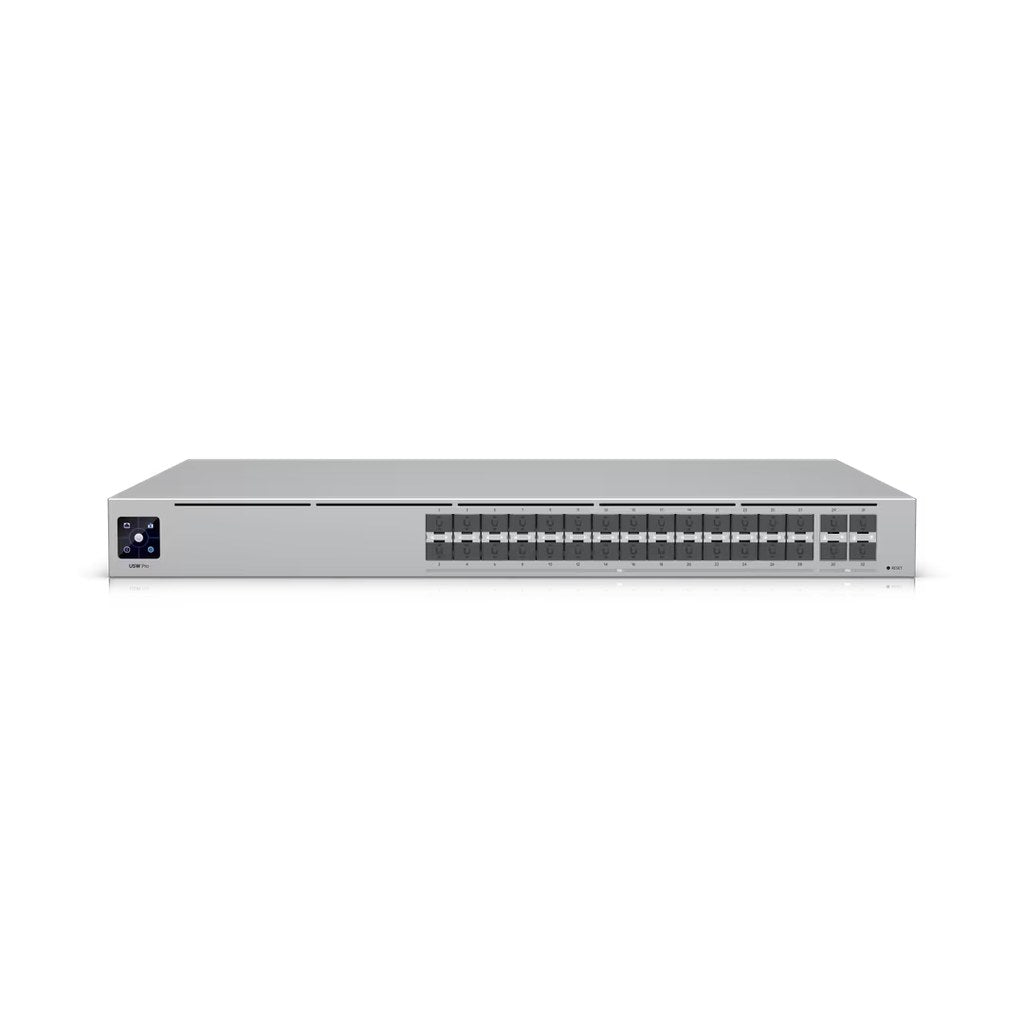 Switch USW-Pro-Aggregation con SFP+ conectados