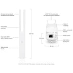Inyector PoE Ubiquiti referencia frontal vista alternativa