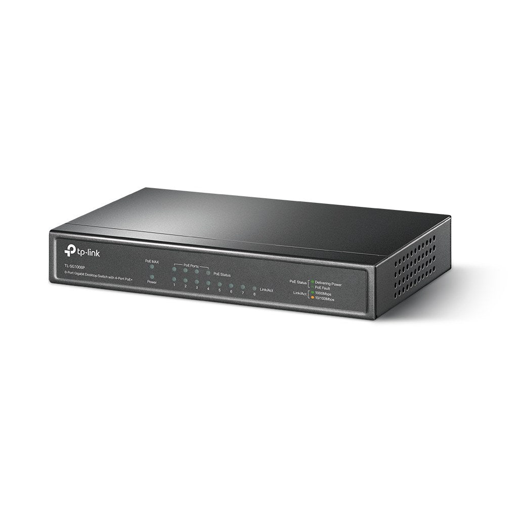 Switch TP-Link gestionado vista frontal referencia