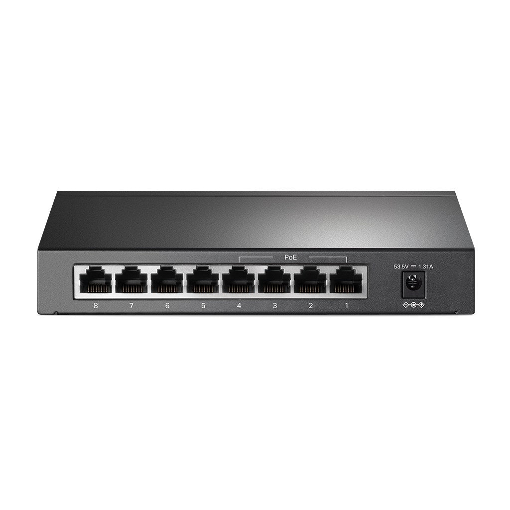 Switch TP-Link L2+ gestionado perfil lateral