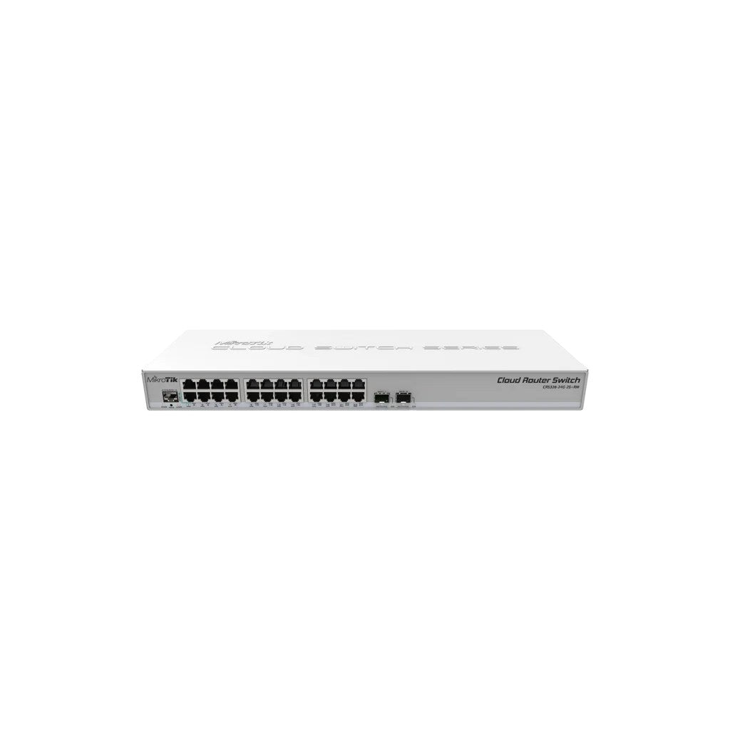 Switch MikroTik CRS326-24G-2S+RM 24 puertos oficial