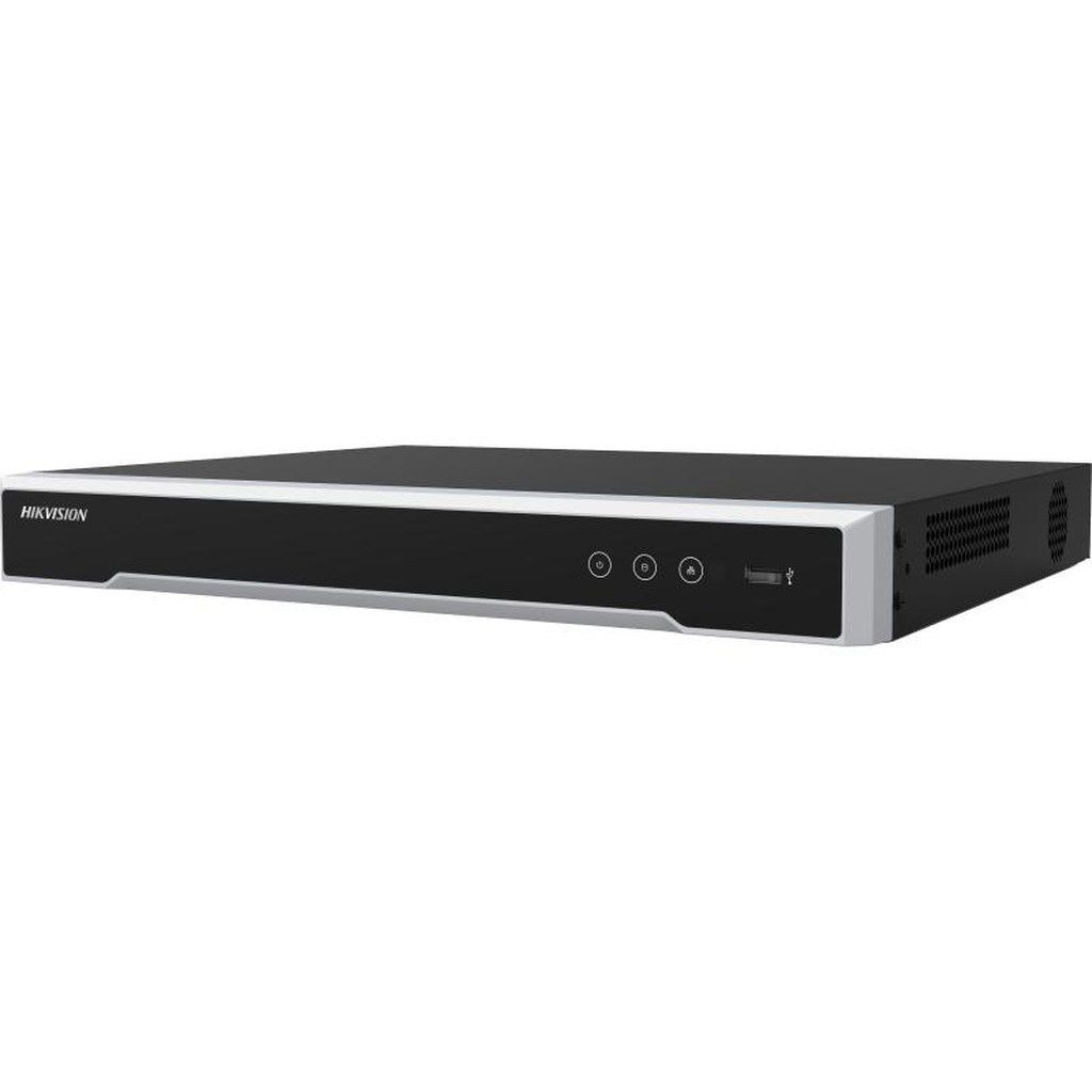 Hikvision DS-7616NI-Q2/16P — NVR 16 canales con 16 puertos PoE y 2 bahías HDD