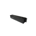 Trimerx TX-19x2U — Organizador de cables horizontal 2U con tapa abisagrada