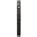 Trimerx PDU 1U — 12 enchufes 10A con interruptor y cable 3 m (rack 19")