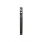 Trimerx PDU 1U — 12 enchufes 10A con interruptor y cable 3 m (rack 19")