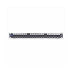 Trimerx TX Patch Panel 24 puertos CAT6 — rack 19" 1U, T568A/T568B