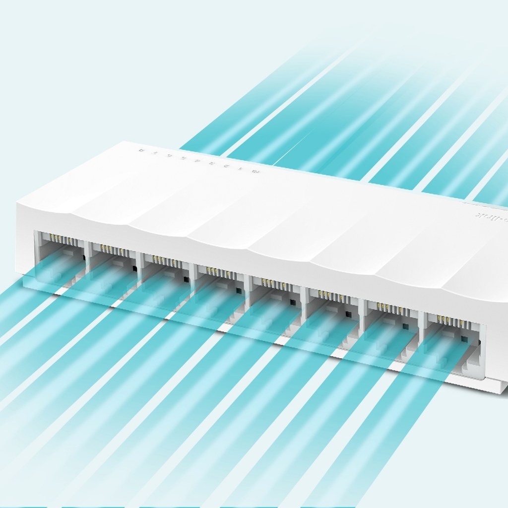 TP-Link LS1008 — switch no gestionado 8 puertos 10/100 Mbps