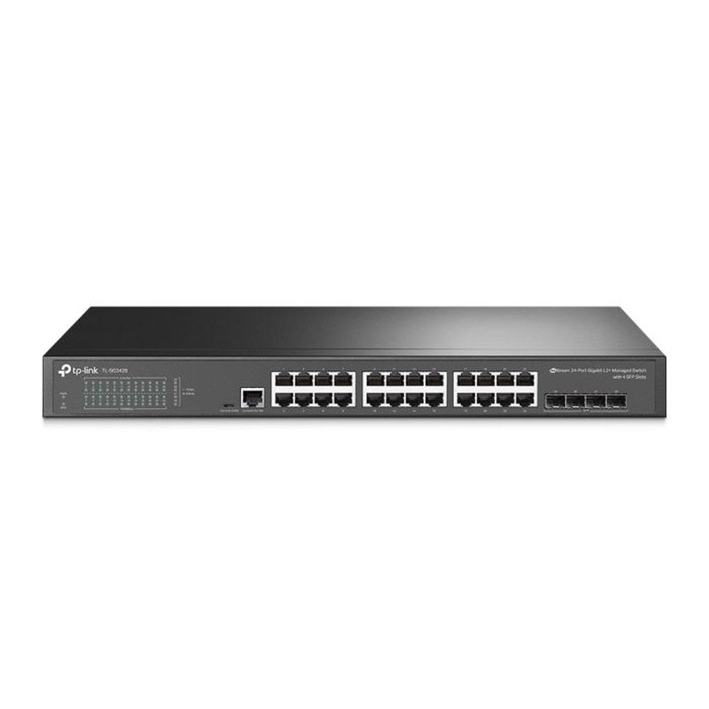 TP-Link TL-SG3428 — Switch administrable L2 24 puertos Gigabit + 4 SFP