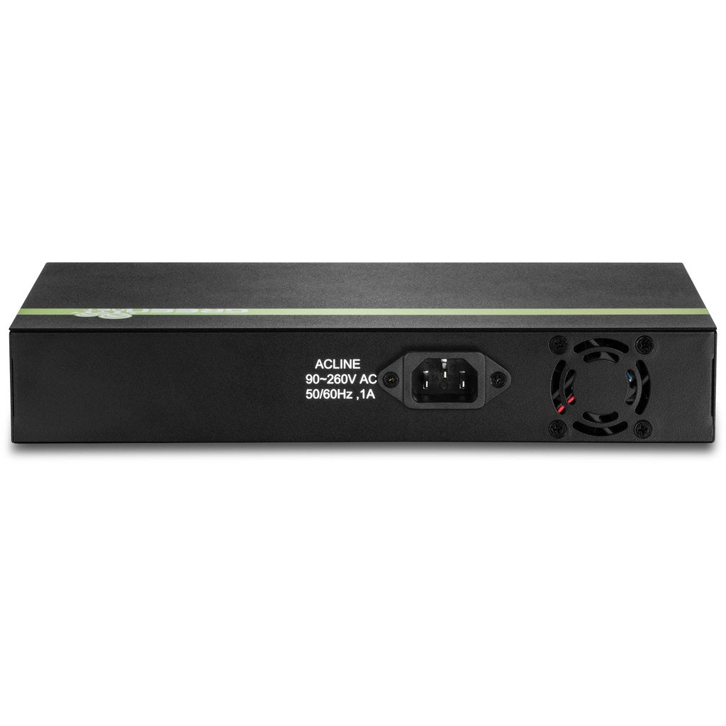 TRENDnet TPE-TG81g — Switch PoE+ 8 puertos Gigabit no gestionado rackeable 105W