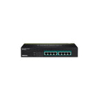 TRENDnet TPE-TG81g — Switch PoE+ 8 puertos Gigabit no gestionado rackeable 105W