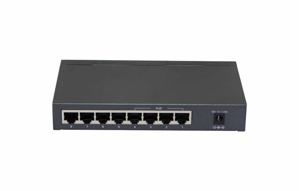 Switch PoE 8 puertos no gestionado
